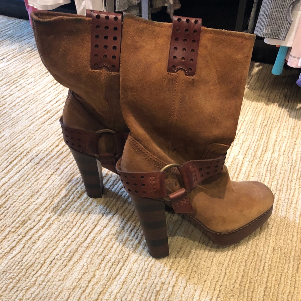 Suede Frye boots